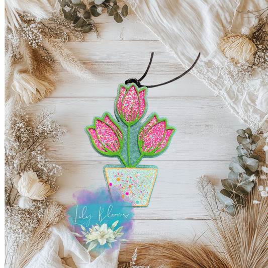 Tulip flower pot Freshie